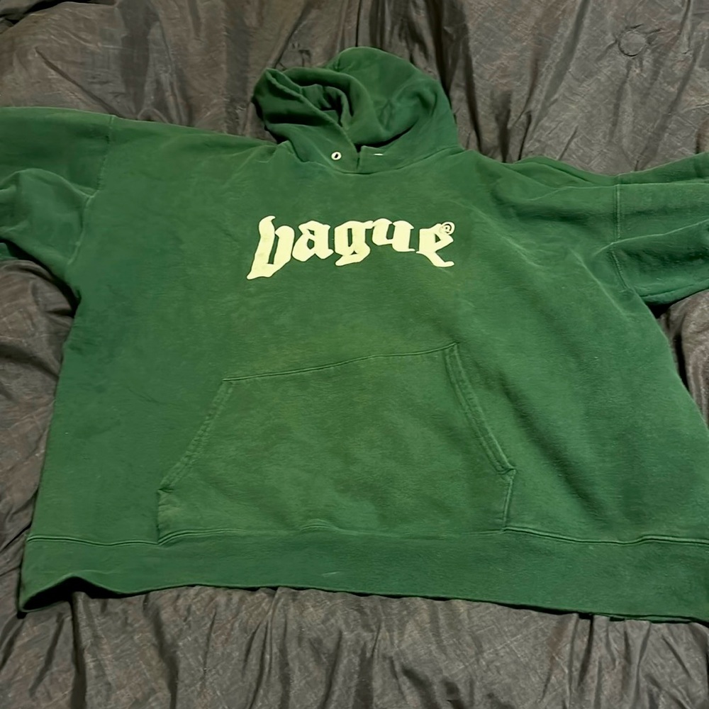 Vague Essentials Hoodie (Forest Green) Size 2XL